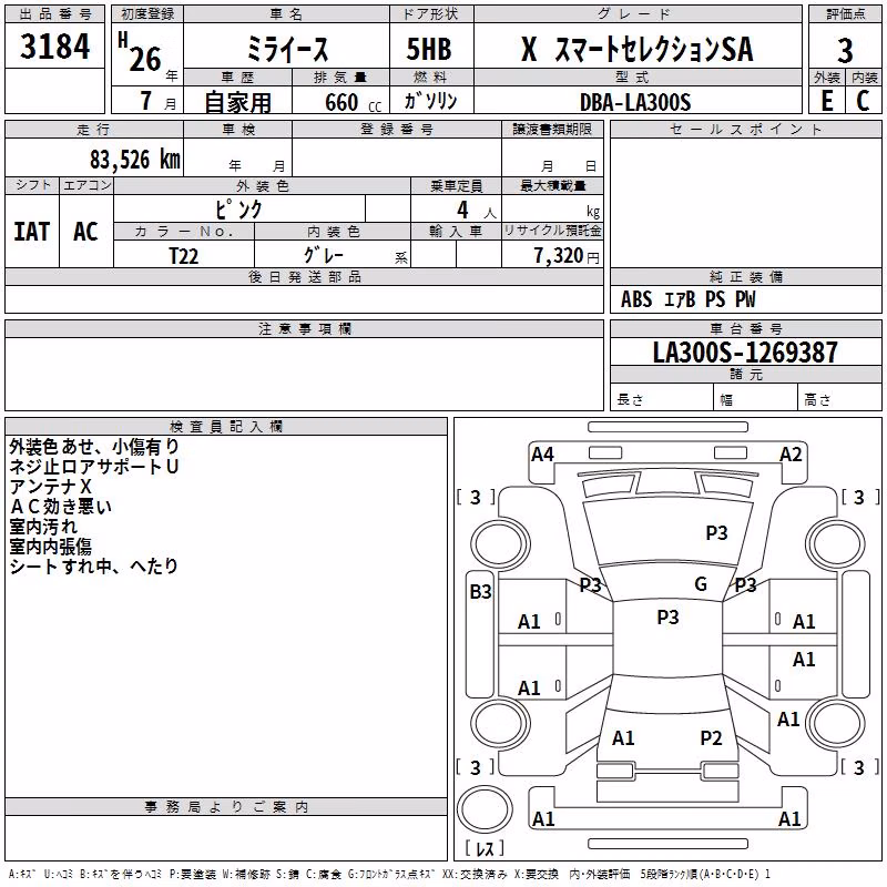 DAIHATSU MIRA E:S