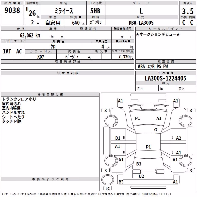 DAIHATSU MIRA E:S