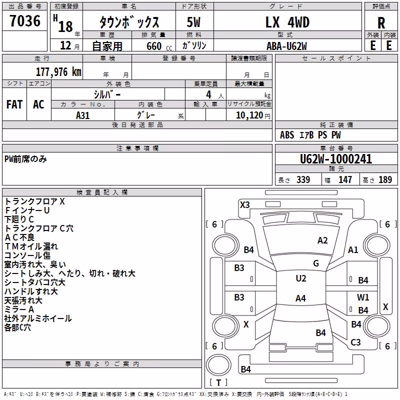 MITSUBISHI TOWN BOX
