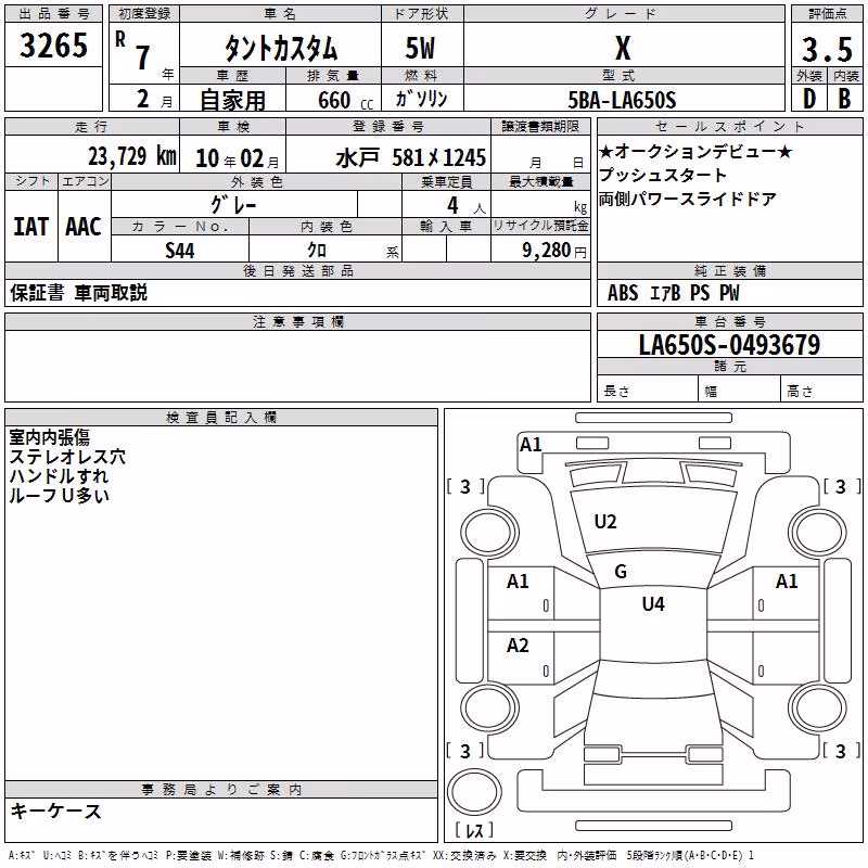 DAIHATSU TANTO