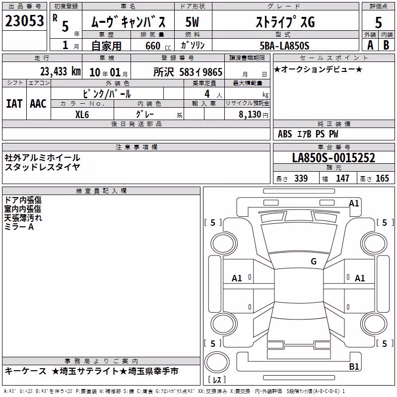 DAIHATSU MOVE CANBUS