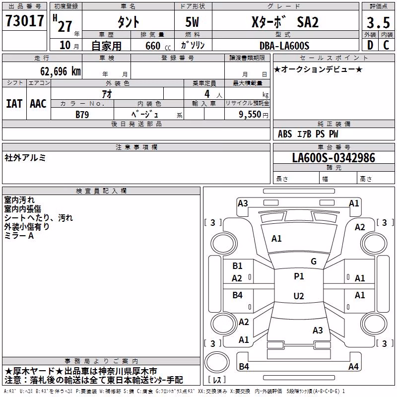 DAIHATSU TANTO