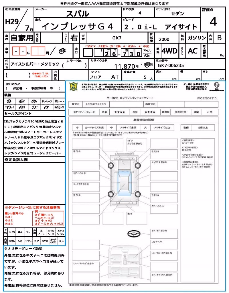 SUBARU IMPREZA