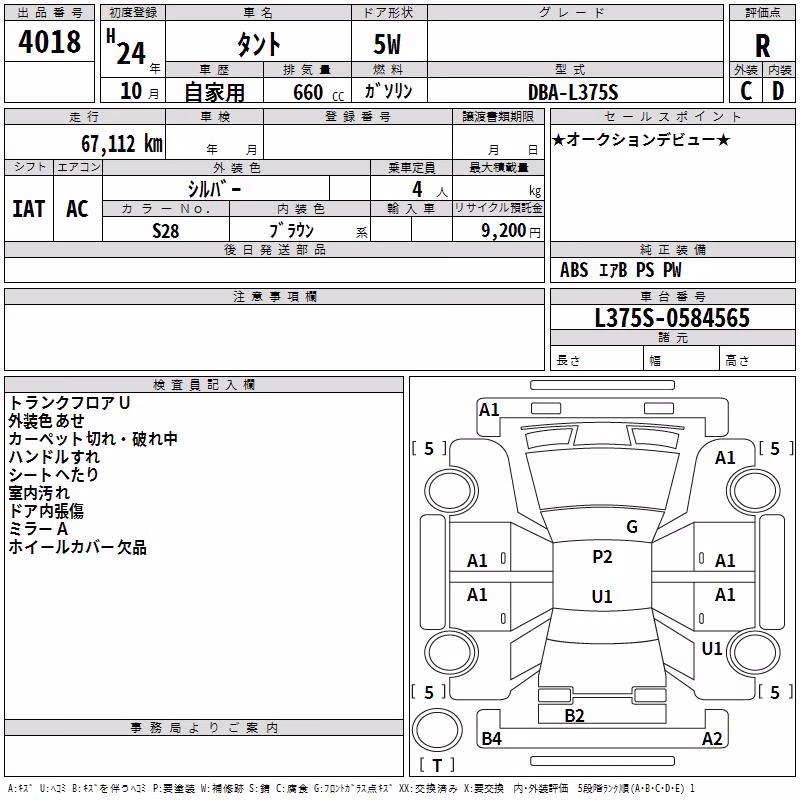 DAIHATSU TANTO