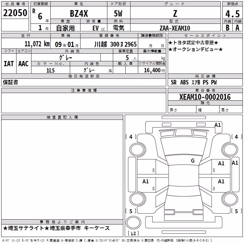 TOYOTA BZ4X