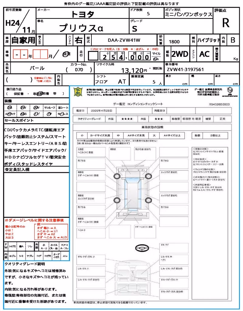 TOYOTA PRIUS ALPHA
