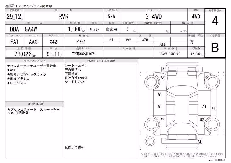 MITSUBISHI RVR