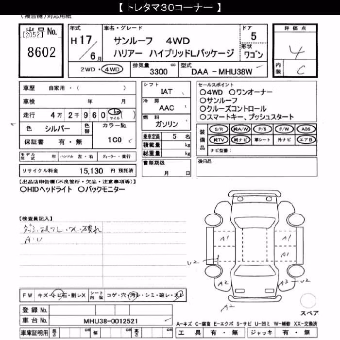 TOYOTA HARRIER