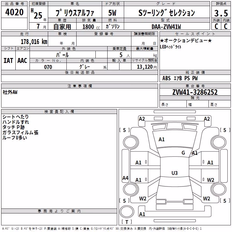 TOYOTA PRIUS ALPHA