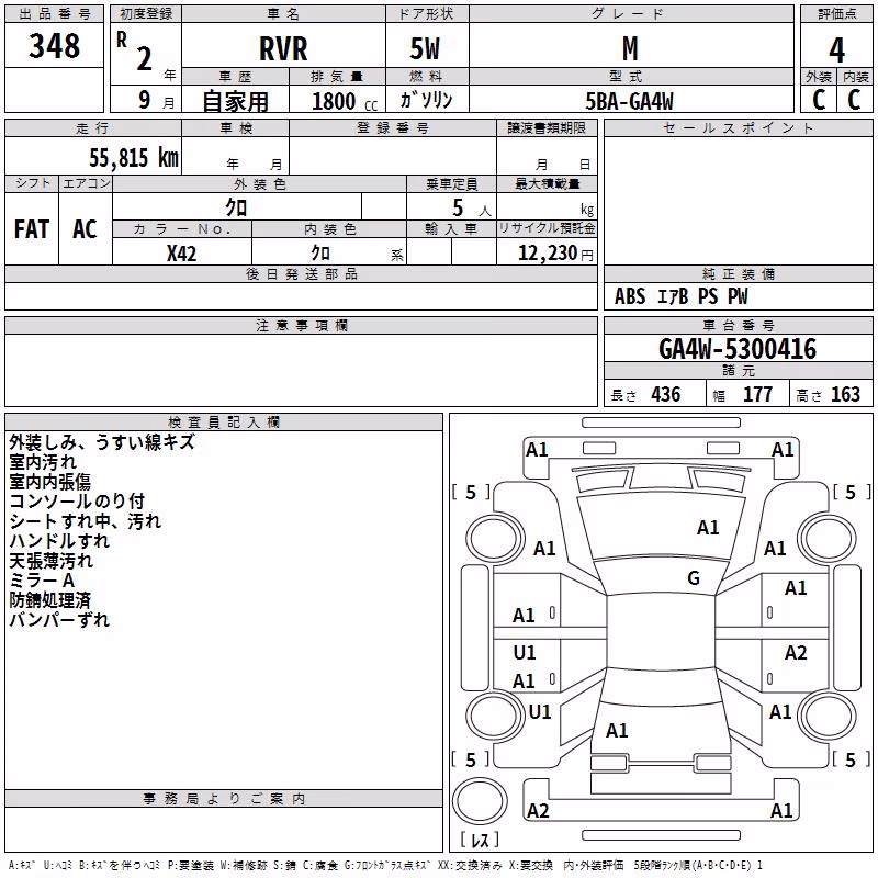 MITSUBISHI RVR