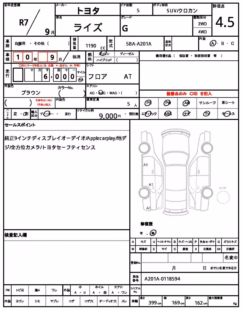 TOYOTA RAIZE