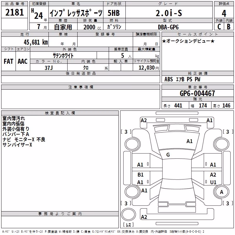 SUBARU IMPREZA