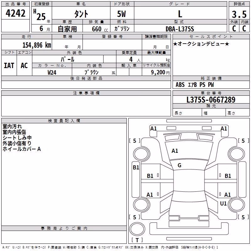 DAIHATSU TANTO