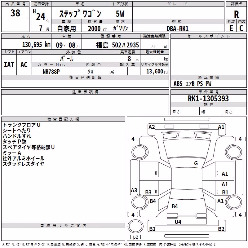 HONDA STEPWGN