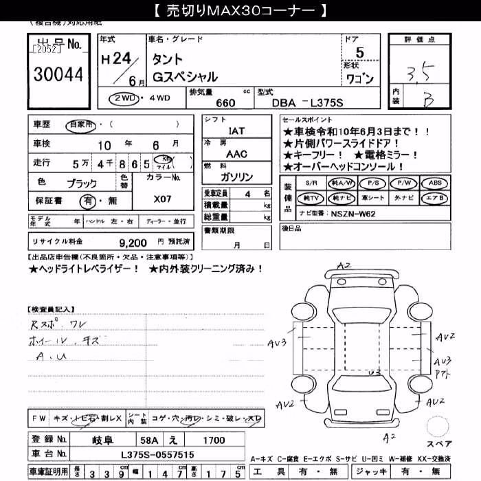 DAIHATSU TANTO