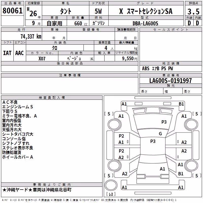 DAIHATSU TANTO