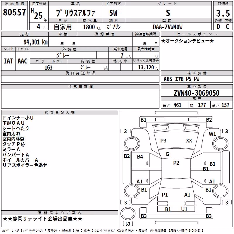 TOYOTA PRIUS ALPHA