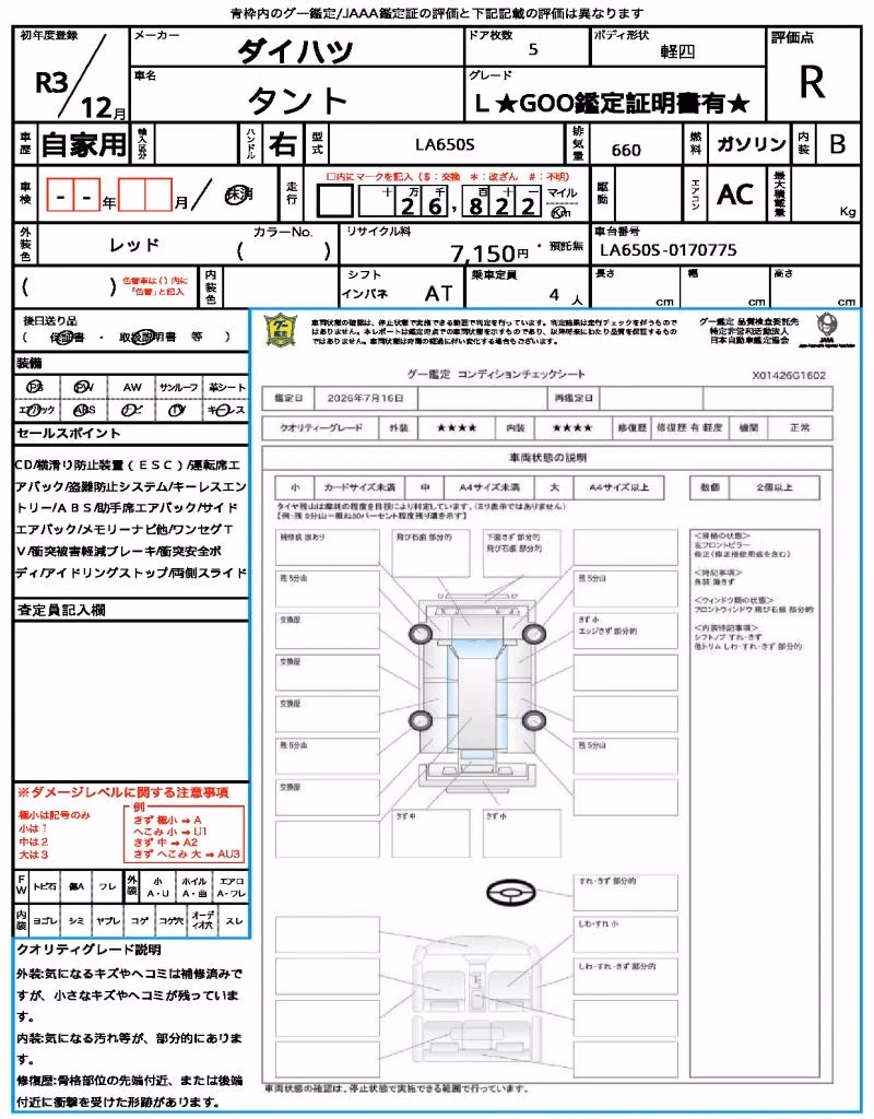 DAIHATSU TANTO
