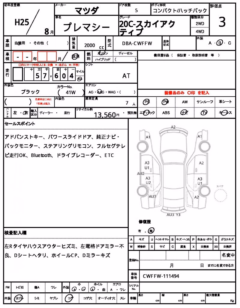 MAZDA PREMACY