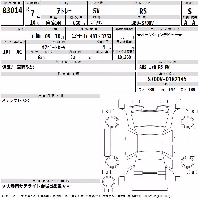 DAIHATSU ATRAI