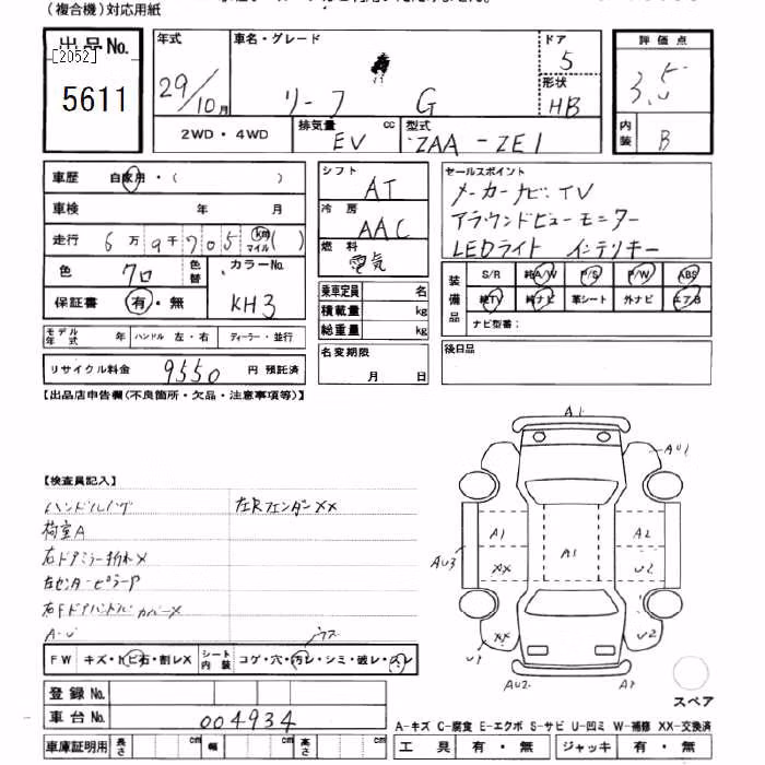 NISSAN LEAF