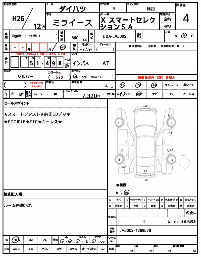DAIHATSU MIRA E:S