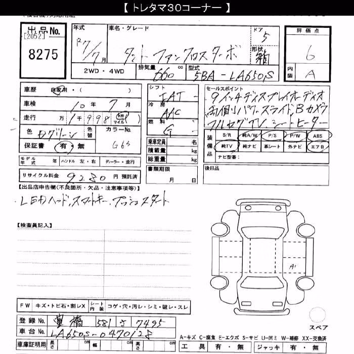 DAIHATSU TANTO