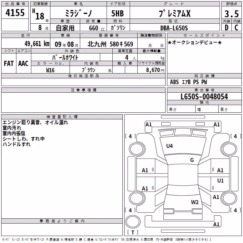 DAIHATSU MIRA GINO