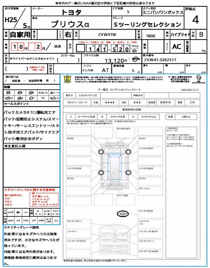 TOYOTA PRIUS ALPHA