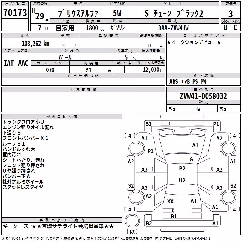 TOYOTA PRIUS ALPHA
