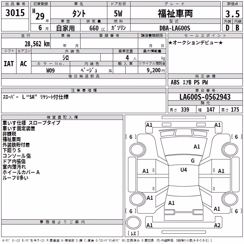 DAIHATSU TANTO