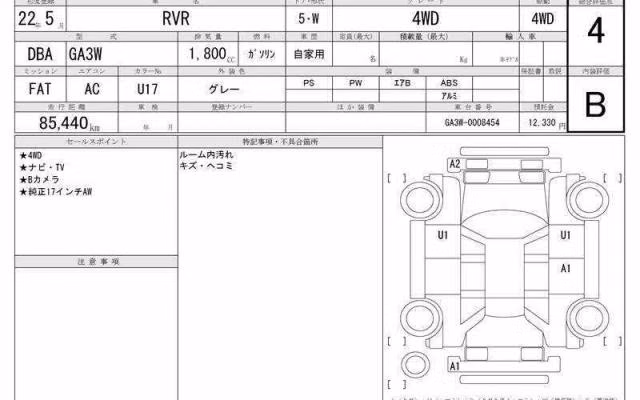 MITSUBISHI RVR