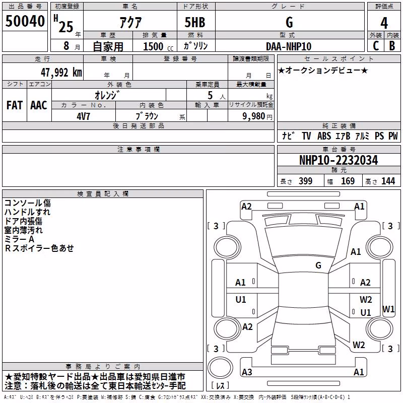 TOYOTA AQUA