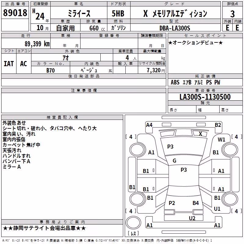 DAIHATSU MIRA E:S