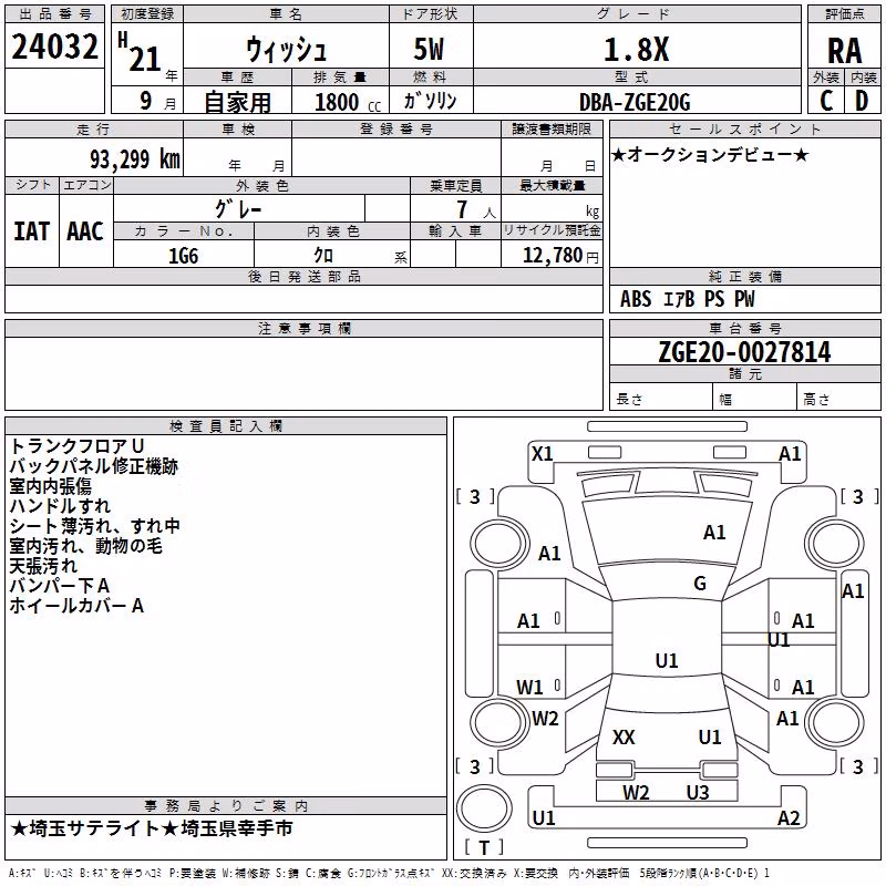 TOYOTA WISH