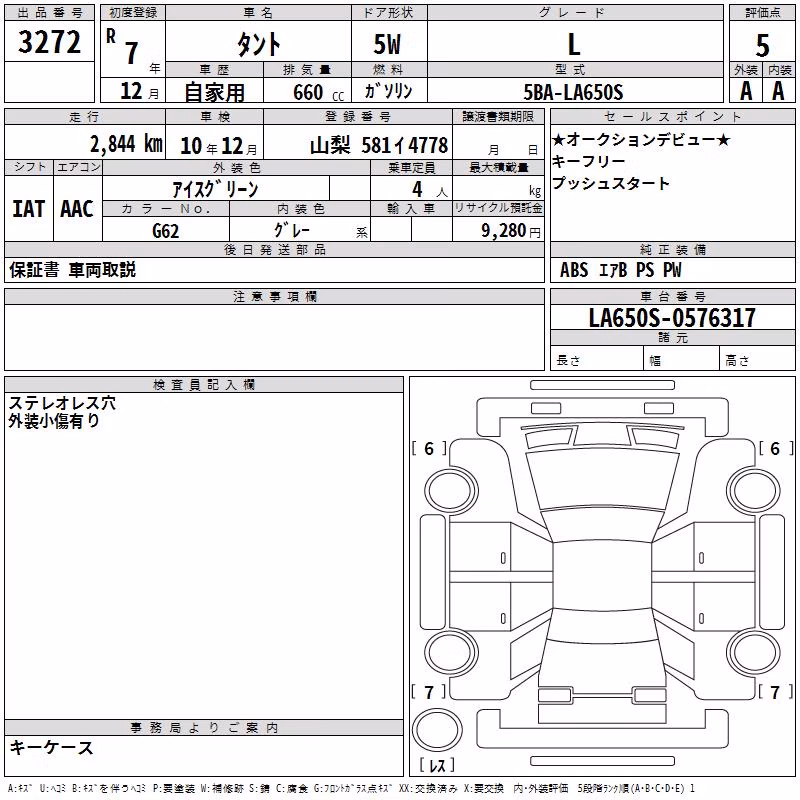 DAIHATSU TANTO