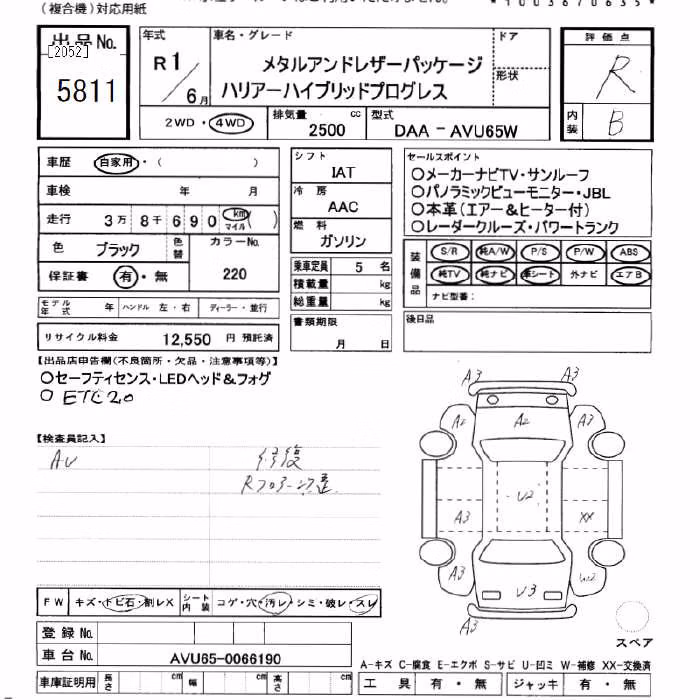 TOYOTA HARRIER