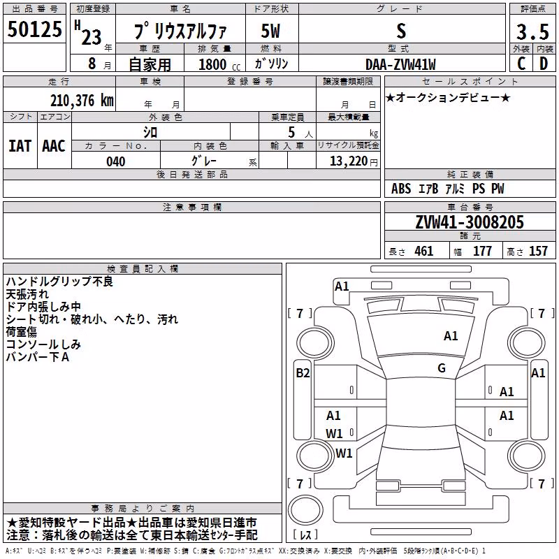 TOYOTA PRIUS ALPHA