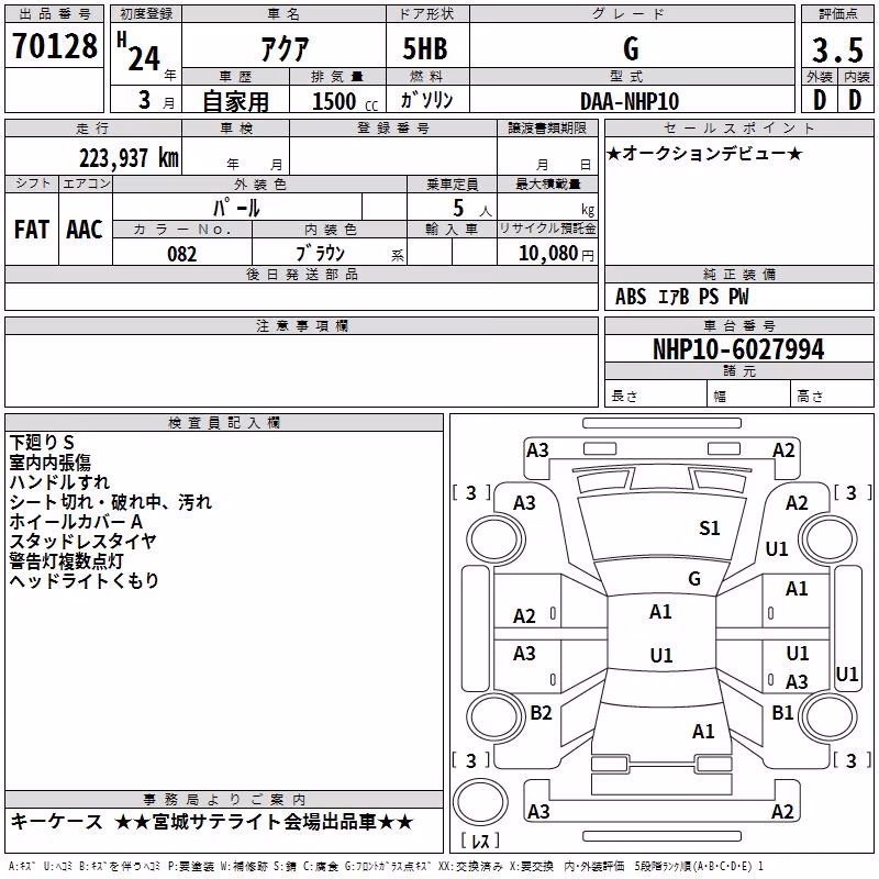 TOYOTA AQUA