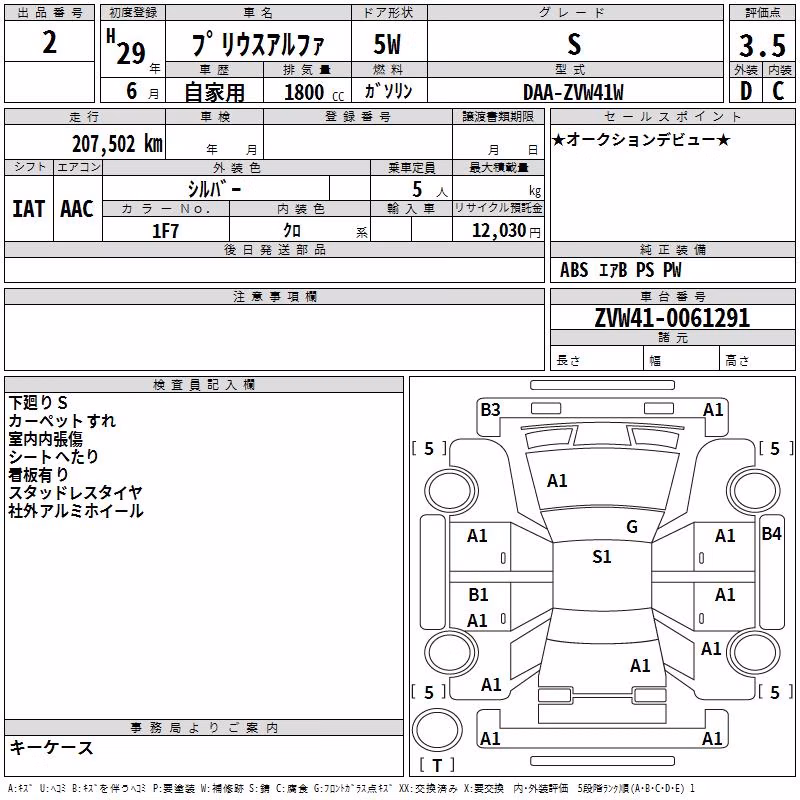 TOYOTA PRIUS ALPHA