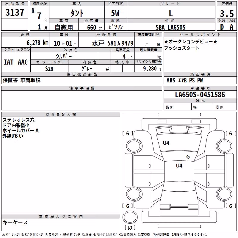 DAIHATSU TANTO