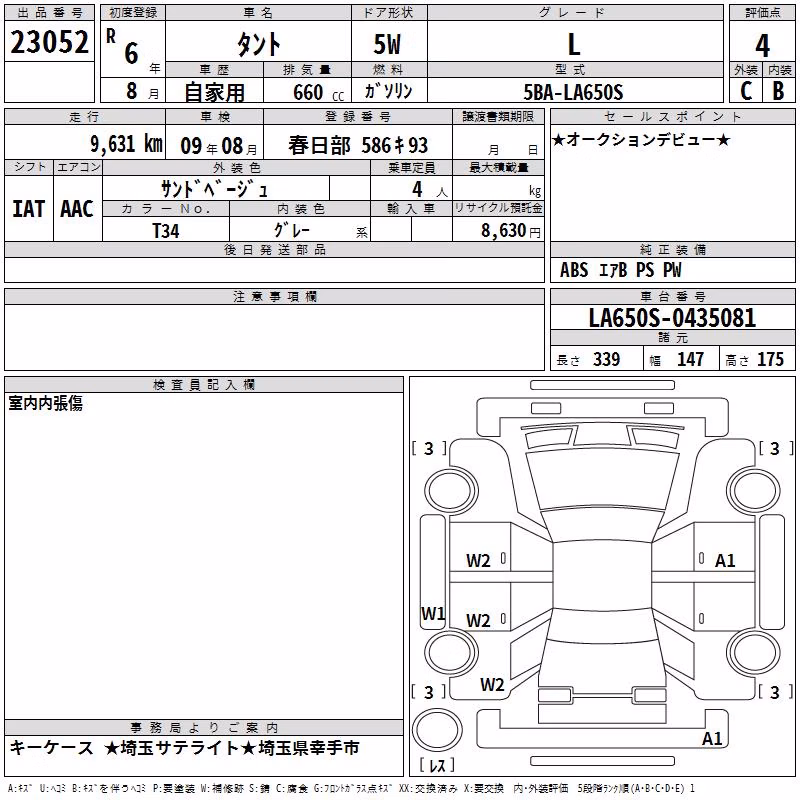 DAIHATSU TANTO