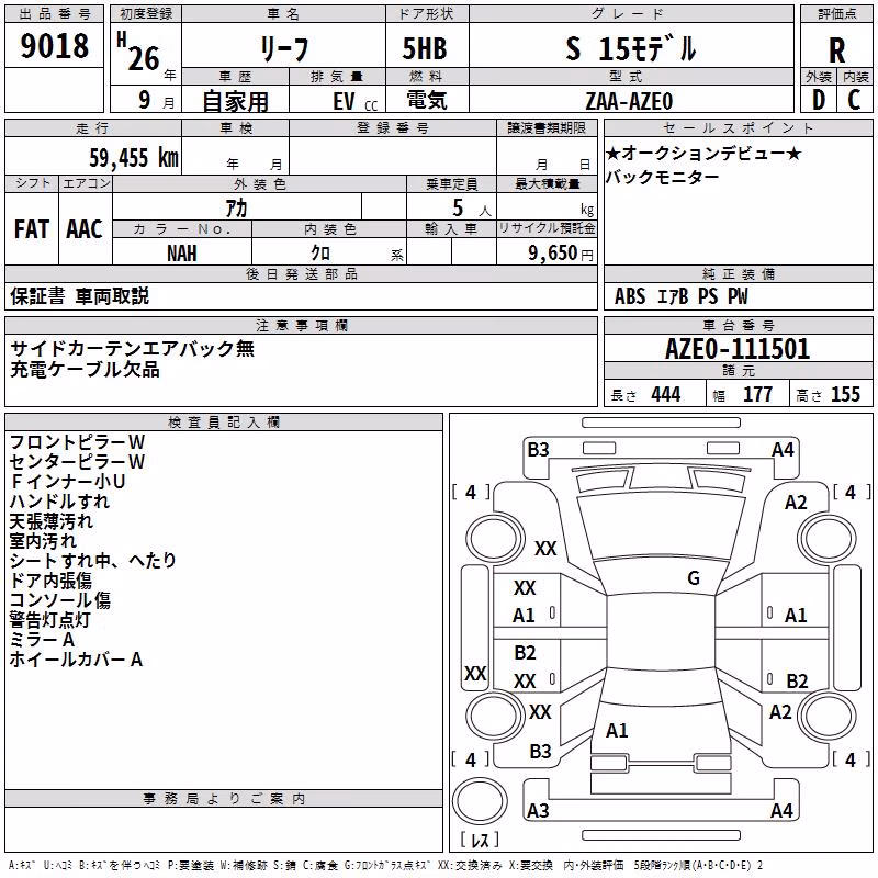 NISSAN LEAF