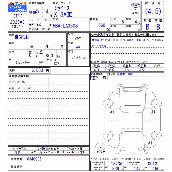 DAIHATSU MIRA E:S