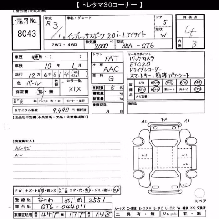 SUBARU IMPREZA