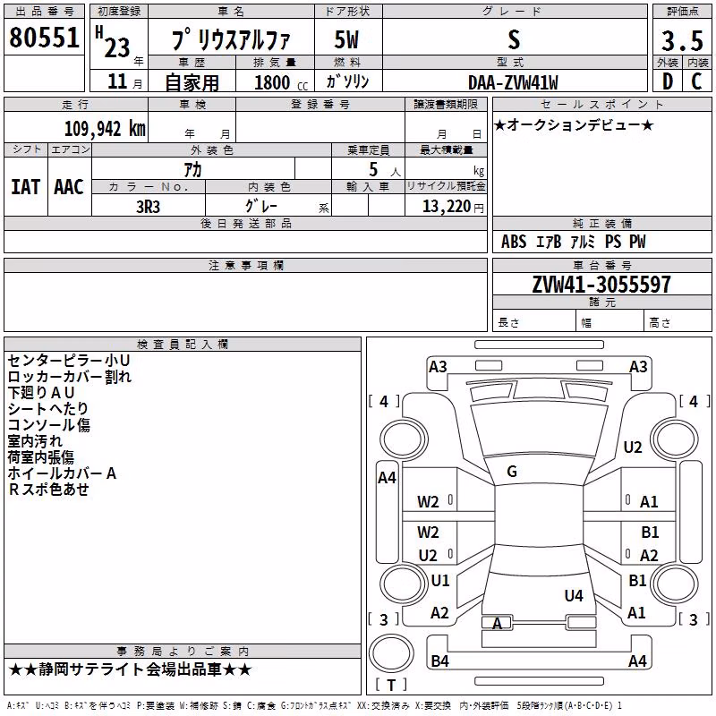 TOYOTA PRIUS ALPHA