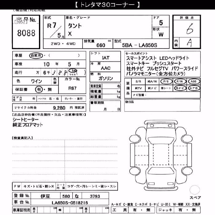 DAIHATSU TANTO