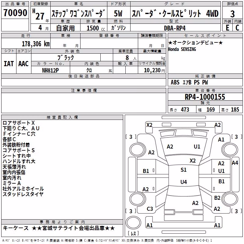 HONDA STEPWGN