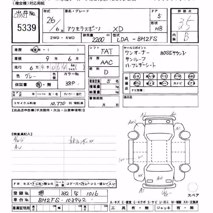 MAZDA AXELA