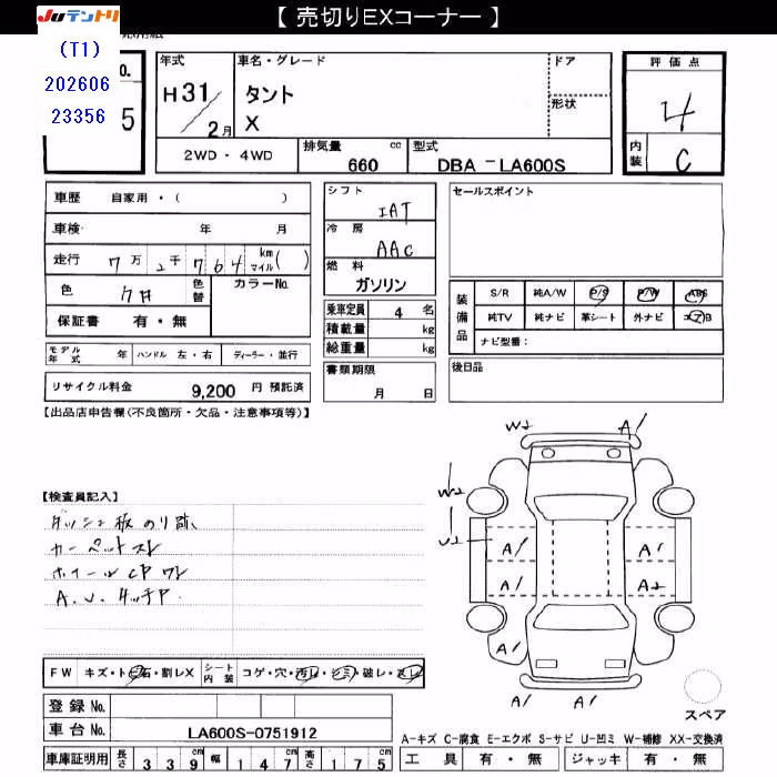 DAIHATSU TANTO